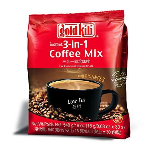 Gold Kili Rich Coffee Mix 3 in 1, 30 -Count - Mighty Depot