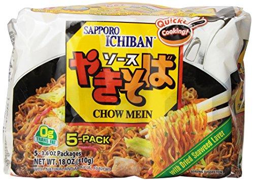 Sapporo Ichiban Chow Mein, 18 Ounce - Mighty Depot