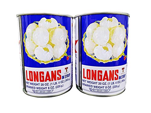 Pigeon Brand Longans in Syrup 20oz, 2 Pack - Mighty Depot