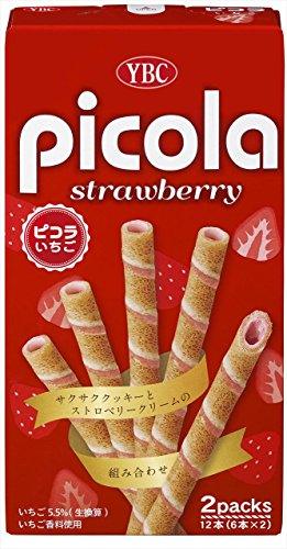 YAMAZAKI NABISCO Picola Strawberry 6x2-count (10-pack) - Mighty Depot