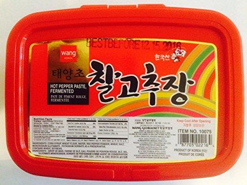 Hot Pepper Paste (Fermented), 2.2 Lbs (Pack of 2) - Mighty Depot