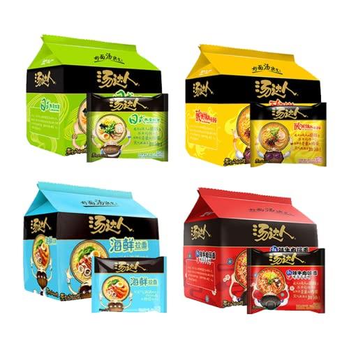 China food co. LTD. 量贩装 爆款口味组合 統一湯達Tang da ren(统一汤达人 方便面组合 15包 Instant noodles)拉面包邮中国直邮 日期新鲜 海外华人的泡麵 - Mighty Depot
