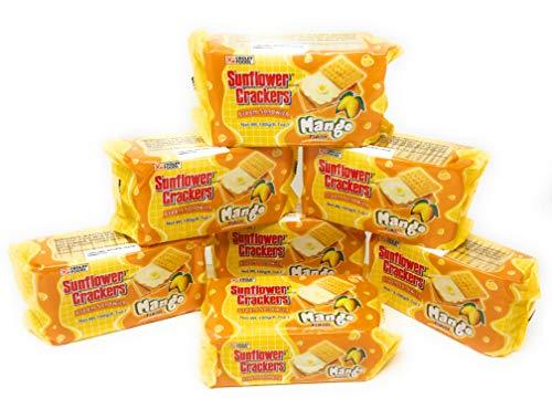 Croley Foods Sunflower Crackers, Mango Cream Sandwich, 6.7 oz (190g), 7-Pack - Mighty Depot