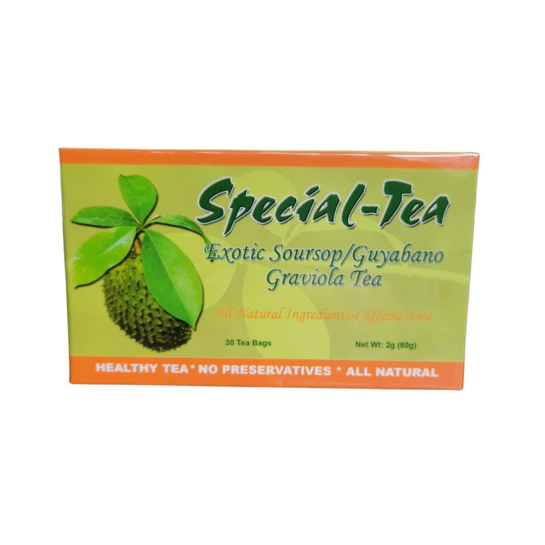 Special-Tea Exotic Soursop Graviola Tea 30 Teabags (60g) - Mighty Depot