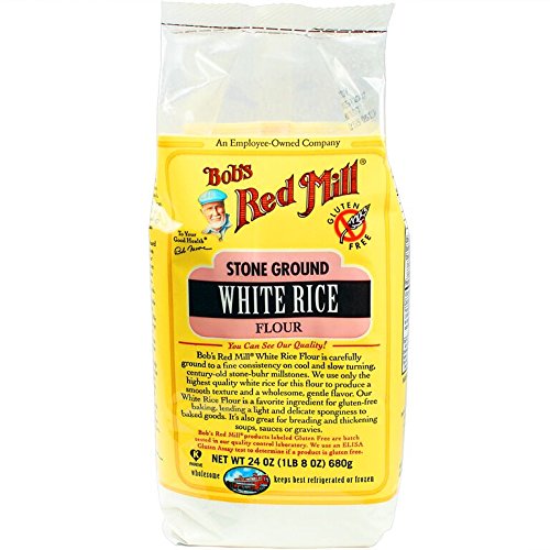 Bob's Red Mill Gluten Free White Rice Flour, 24 Oz (4 Pack) - Mighty Depot