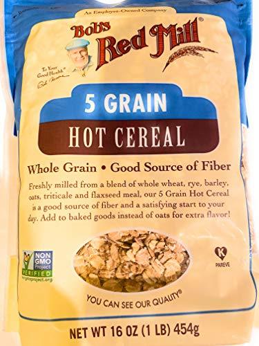 Bob's Red Mill 5 Grain Rolled Hot Cereal, 16 Oz - Mighty Depot