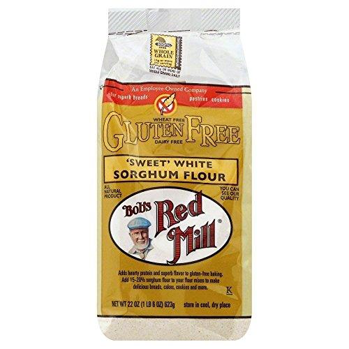 Bobs Red Mill Flour Sweet White Sorghum Gluten Free 22.0 OZ(Pack of 6) - Mighty Depot