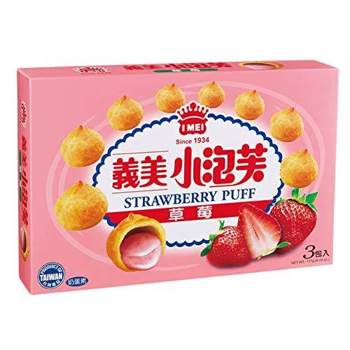 I-MEI PUFF flavor Taiwan Snack 義美小泡芙 (3 in 1 171g) - Mighty Depot