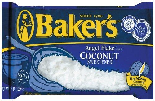 Baker's Angel Flake Coconut, 7-Ounce Bags (Pack of 5) - Mighty Depot