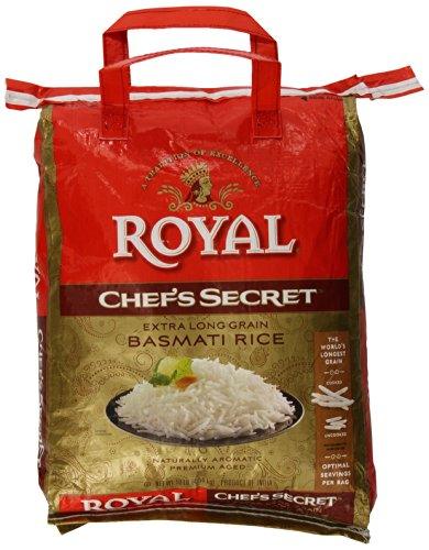 Royal Chef's Secret Extra Long Grain Basmati Rice lb - Mighty Depot