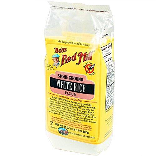 Bob's Red Mill Gluten Free White Rice Flour, 24 Oz (4 Pack) - Mighty Depot