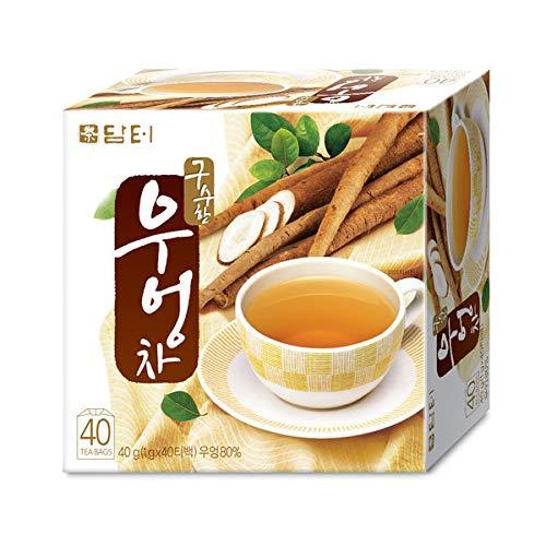 DAMTUH 100% Pure Premium Mate Tea, 40 Tea Bags - Mighty Depot