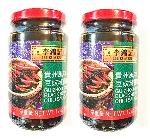Lee Kum Kee Guizhou Style Black Bean Chili Sauce 12 Oz(2 Pack)贵州风味豆豉辣椒酱 - Mighty Depot