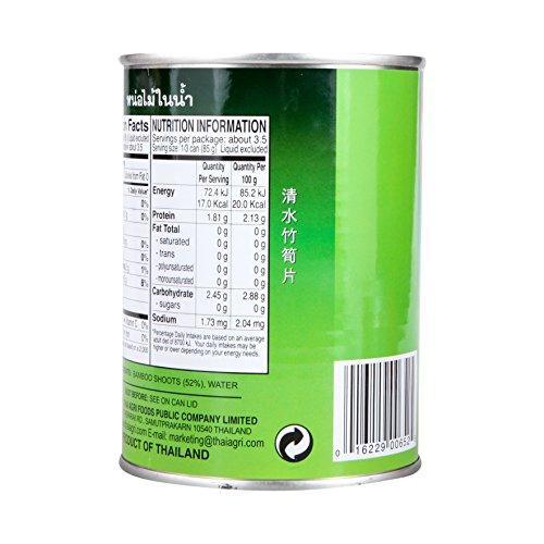 Aroy-D, Bamboo Shoots (Slices) in Water, 19 oz - Mighty Depot