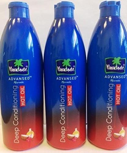 Parachute Advansed Hot Oil- Deep Conditioning- 300 ml Pack of 3 - Mighty Depot