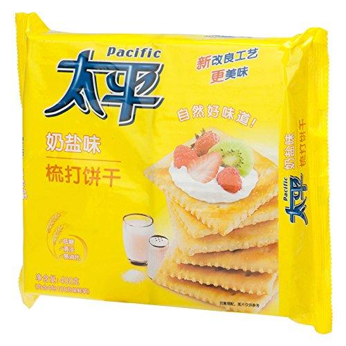 太平 梳打饼干 奶盐味 400g苏打饼干咸味饼干零食(新老包装随机发货) Taiping Card Biscuit Milk Salt 400g Soda Biscuit Salty Biscuit Snacks (Random Delivery of Old and New Packages) - Mighty Depot