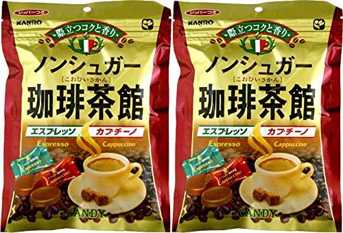 Kanro Non Sugar Coffee Chakan 2.53oz/72g (2 Pack) - Mighty Depot