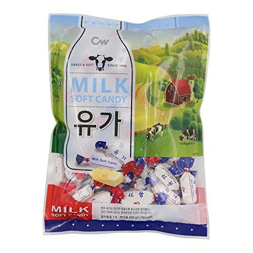 Cheongwoo, Milk Soft Candy, 14.11 Ounce - Mighty Depot