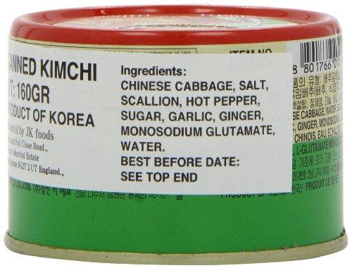 Wang Korean Canned Kimchi, 5.64 Ounce, Pack of 1 - Mighty Depot