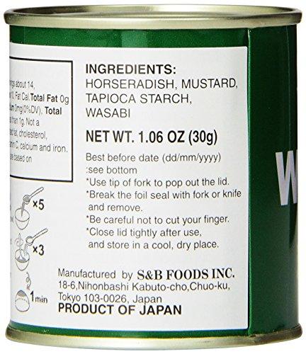 S&B Wasabi Powder, 1.06-Ounce - Mighty Depot