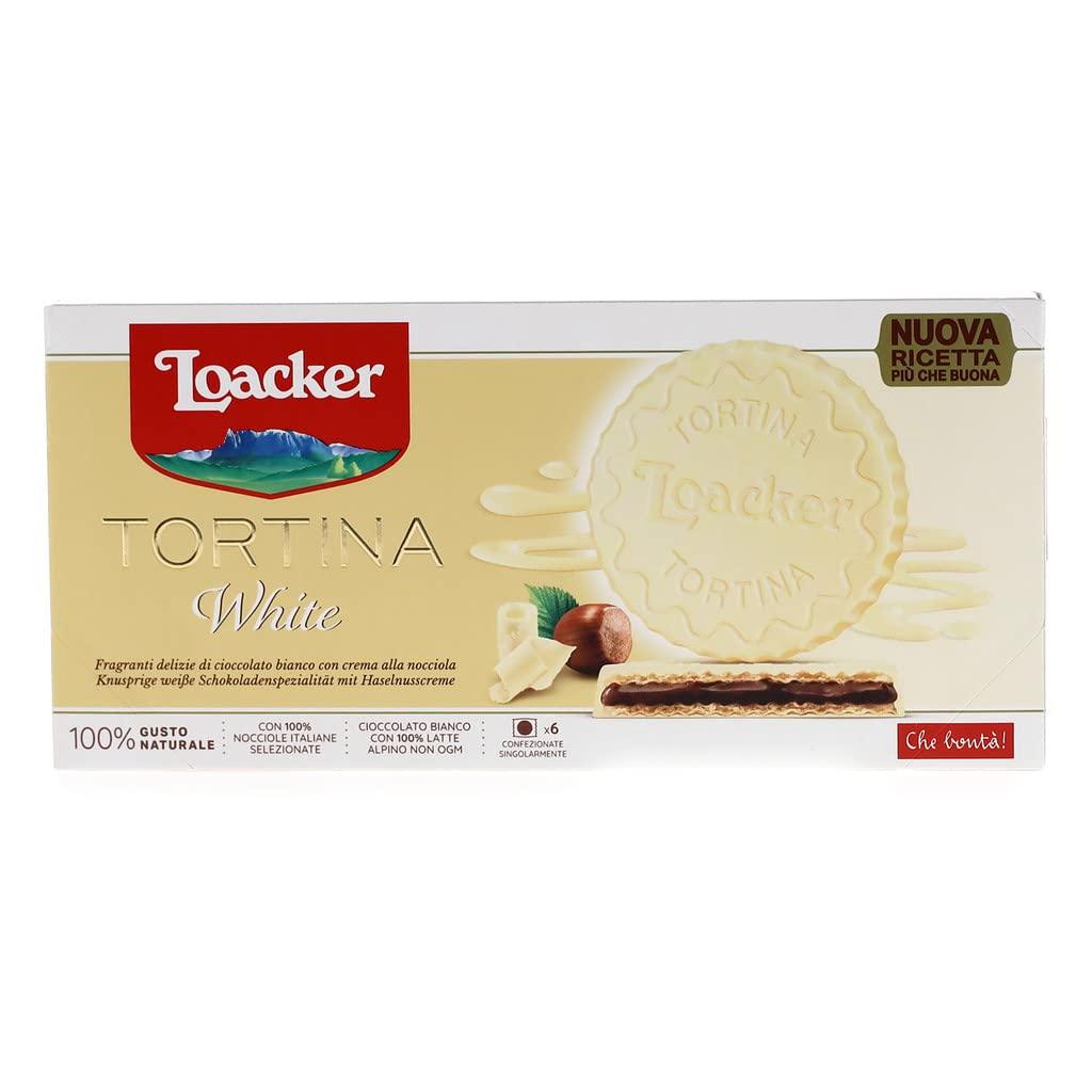 Loacker Gran Pasticceria Tortina White 125 Gram - Mighty Depot