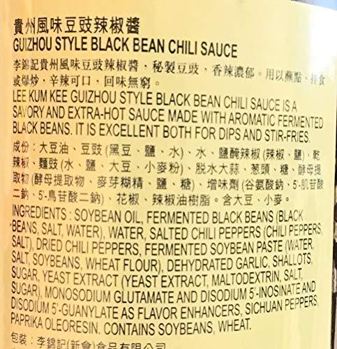 Lee Kum Kee Guizhou Style Black Bean Chili Sauce 12 Oz(2 Pack)贵州风味豆豉辣椒酱 - Mighty Depot