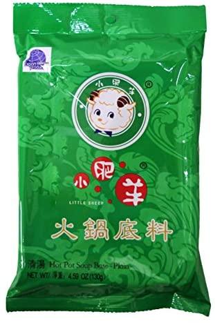Mongolian Hot Pot Soup Base (Plain) - 4.59oz (Pack of 3) - Mighty Depot
