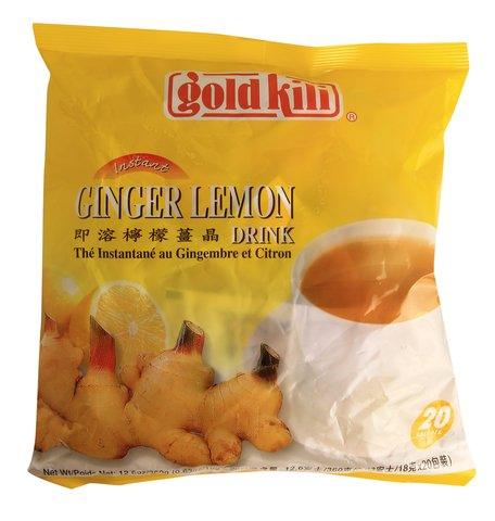 Gold Kili Instant Ginger Lemon Drink 12.6oz Pack of 2 (2) - Mighty Depot