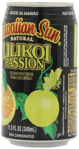 Hawaiian Sun Lilikoi, Passion Fruit, 11.5-Ounce (Pack of 24) - Mighty Depot
