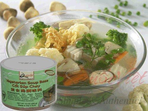 Quoc Viet Foods Vegetarian Soup Base 10oz Cot Sup Chay Brand - Mighty Depot