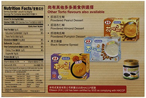 Torto Instant Dessert, Seasame, 5.2 Ounce - Mighty Depot