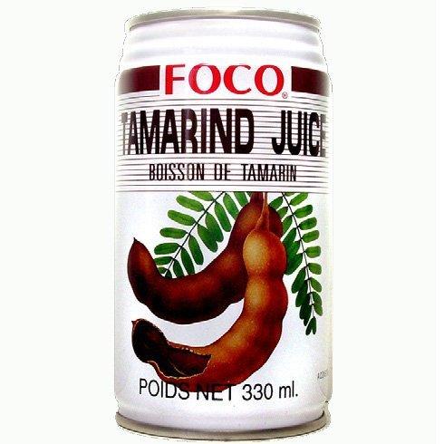 Six pack of Foco Tamarind Juice Drink 11.8 Oz - 350 ml Cans - Mighty Depot