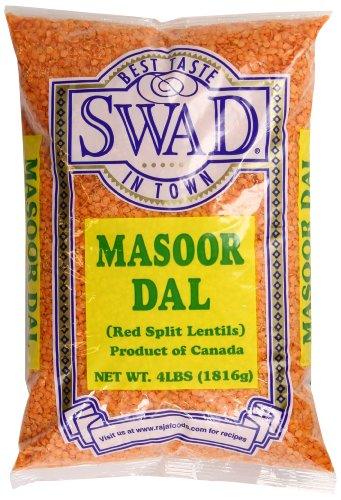 Swad Masoor Dal, 4 Pound - Mighty Depot