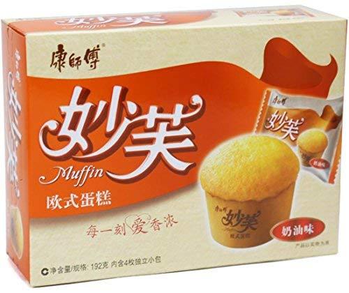 Helen Ou@ European Style Boxed Cake Breakfast Pastry or Afternoon Dessert Cream Flavor 192g/6.8oz - Mighty Depot