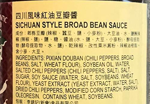 Lee Kum Kee Sichuan Style Broad Bean Sauce 12.3 Oz(2 Pack)四川风味红油豆瓣醬 - Mighty Depot