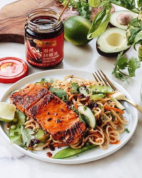 Lee Kum Kee Chiu Chow Chili Oil, 7.2 Ounce - Mighty Depot