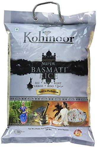 Kohinoor Silver Range Basmati Rice (10 lbs.) - Mighty Depot