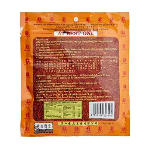 A1 Best One Instant Curry Sauce for Seafood (5 packs with - Mighty Depot