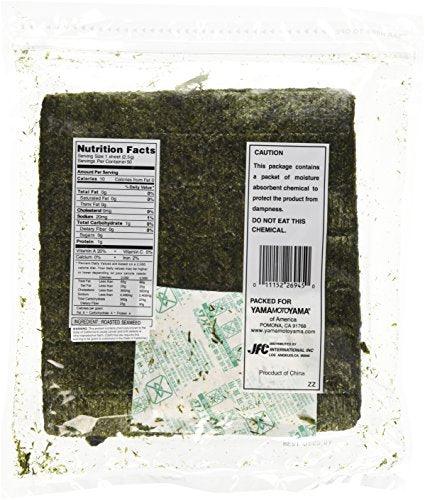 Yamamotoyama Sushi Nori Kai, 50 Count - Mighty Depot