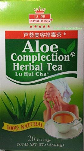 ROYAL KING Aloe Complection Herbal Tea (20 tea bags ) - Mighty Depot