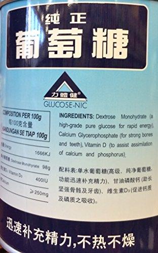 15.69oz Glucose - NIC Rapid Energy Everyday Supplement, Pack of 1 - Mighty Depot
