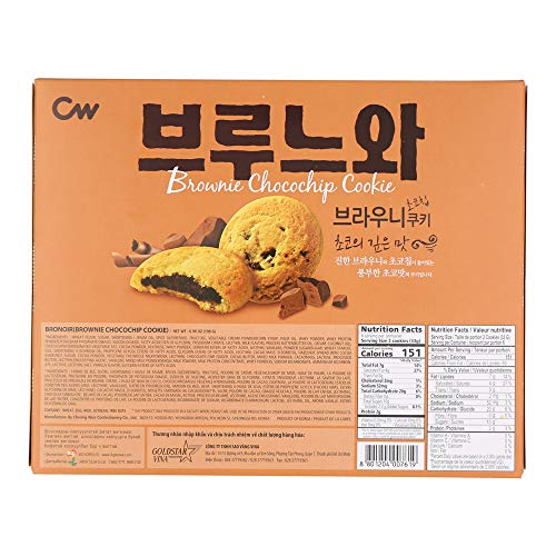 Cheongwoo, Bronoir Chocochip, 6.98 Ounce - Mighty Depot