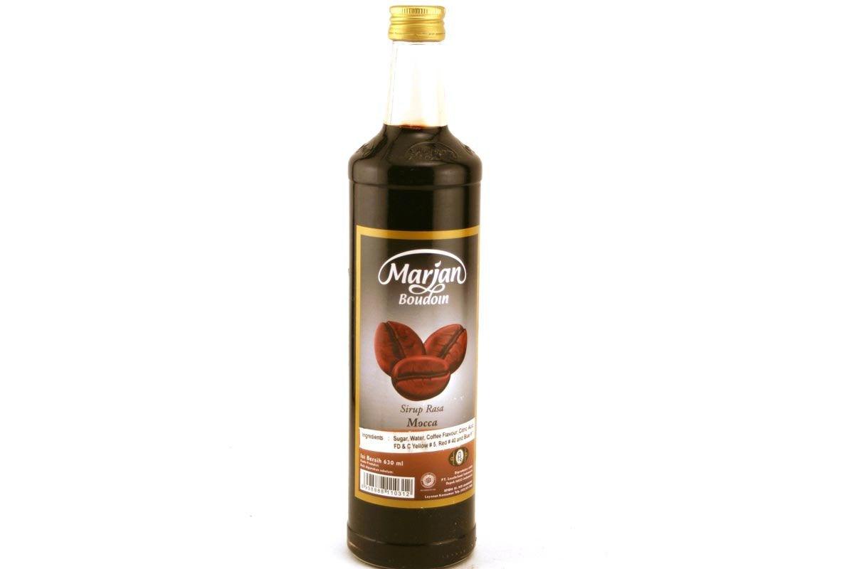 marjan sirup rasa moca (mocca syrup) - 22oz - Mighty Depot