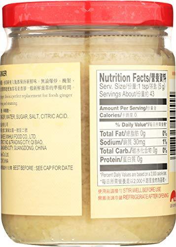 Lee Kum Kee Minced Ginger, 7.5-Ounce Jars (Pack of 4) - Mighty Depot