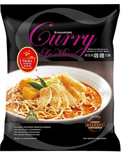 Prima Taste Curry La Mian, Singapore, 6.2 Ounce - Mighty Depot