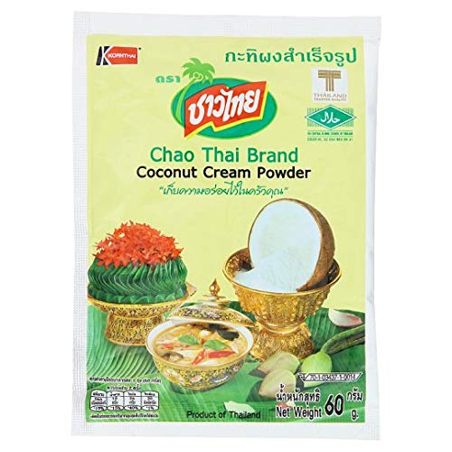 Chao Thai Brand Coconut Cream Powder 60gx12 Pack - Mighty Depot
