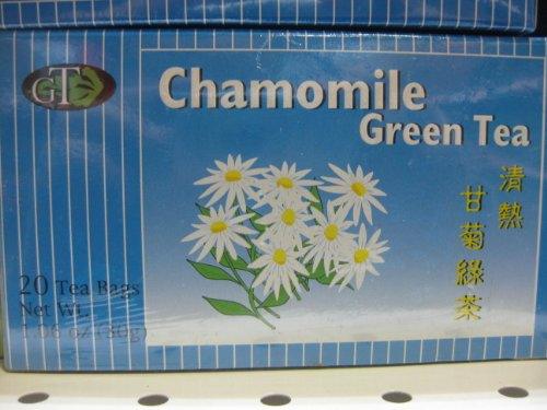 GTR - Chamomile Green Tea Bag (Pack of 1) - Mighty Depot