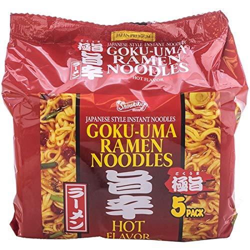 Shirakiku Japanese Style Instant Noodles Tonkotsu Flavor(5x3.35 Oz) - Mighty Depot