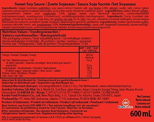 ABC Sweet Soy Sauce Kecap Manis, 20.2 Ounce (Pack of 3) - Mighty Depot