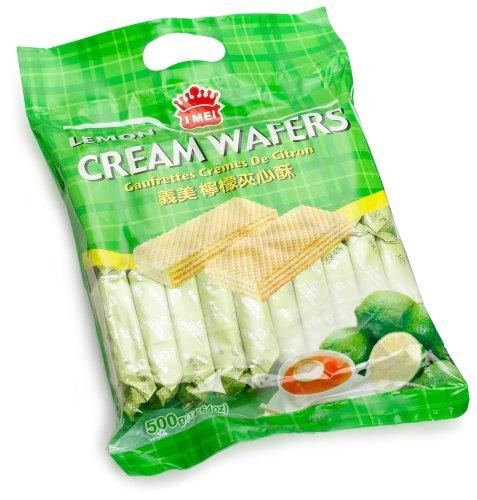 I MEI CREAM WAFER PACK LEMON - Mighty Depot